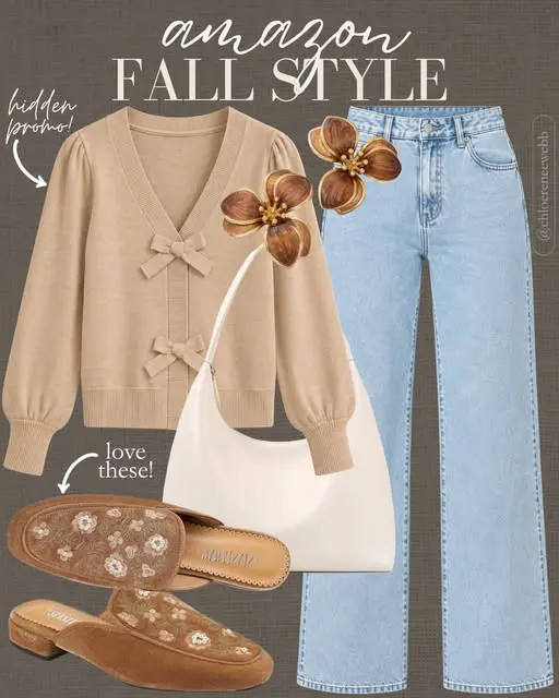 Grabbing this 50% off promo sweater as a nursing-friendly fall option — photo from Chloe Webb's Chloe's Closet post