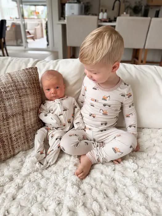 Nope nope nope I cannotttttt with this pic of my BOYS 🥹🥰 Caden Lane is doing 22% off… — photo from Chloe Webb's Chloe's Closet post