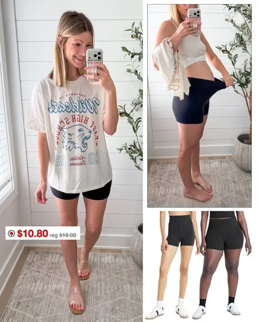 $10.80 bike shorts β photo from Chloe Webb's Chloe's Closet post