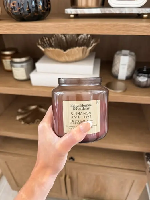 $5 fall candles — photo from Chloe Webb's Chloe's Closet post